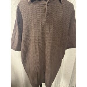 Men's Threadbare brown polo